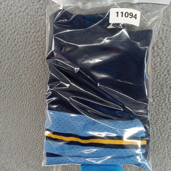 Vtg Denver Nuggets Jersey Boys Youth 18-20 Blue Reebok Carmelo Anthony Distress* - Picture 10 of 10